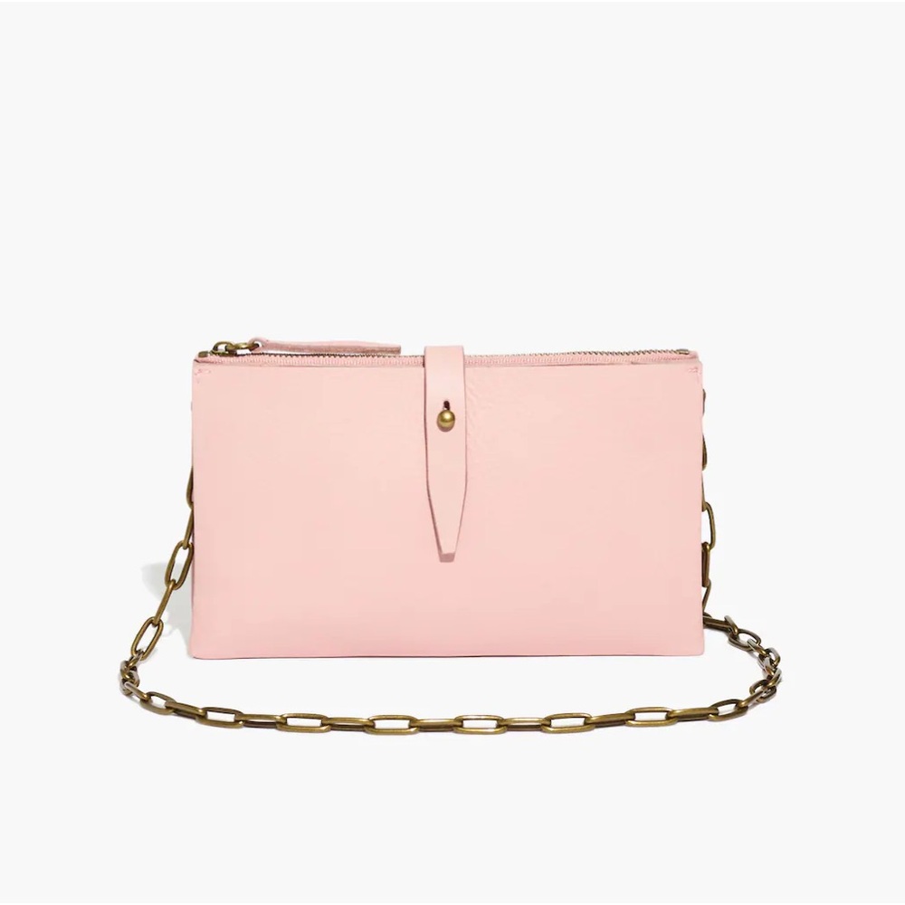 NWT Madewell Transport Accordion crossbody in dusty rose